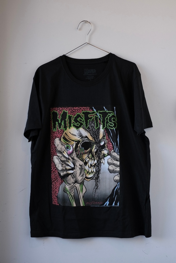 MISFITS PUSHEAD Tシャツ XLサイズ ミスフィッツ パスヘッド拍卖