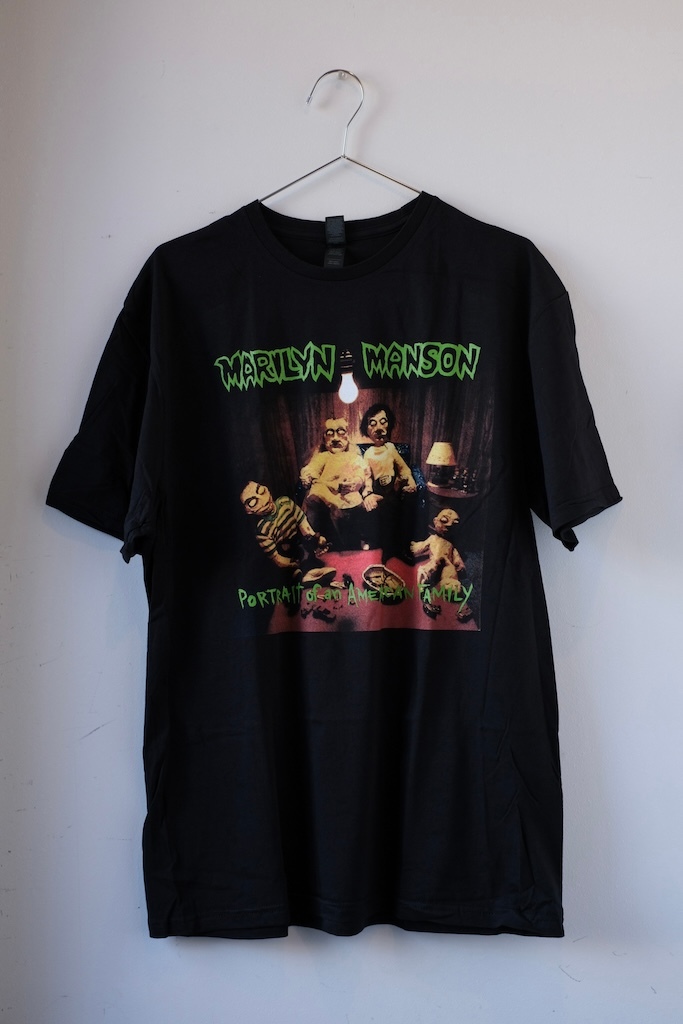 MARILYN MANSON Tシャツ XLサイズ PORTRAIT OF AN AMERICAN FAMILY マリリンマンソン拍卖