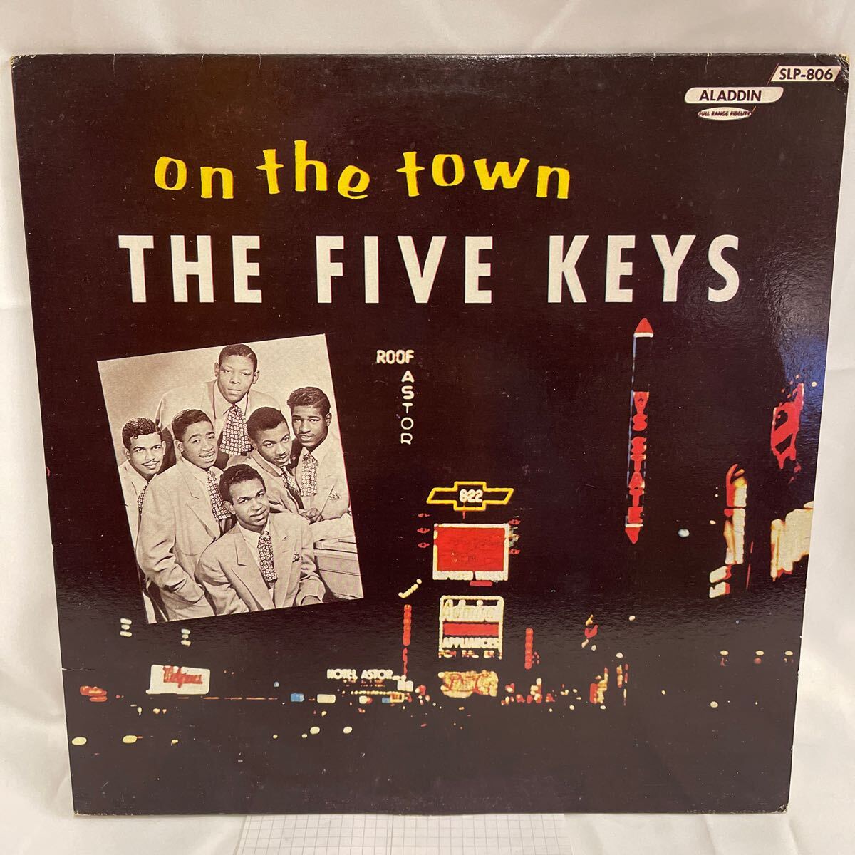 40614N 輸入盤12inch LPレコード★on the town THE FIVE KEYS ★806拍卖