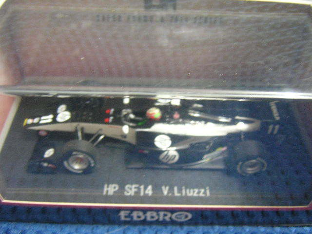 1/43 EBBRO 2014年スーパーフォーミュラ HP SF14#11 V・リウッツィ拍卖