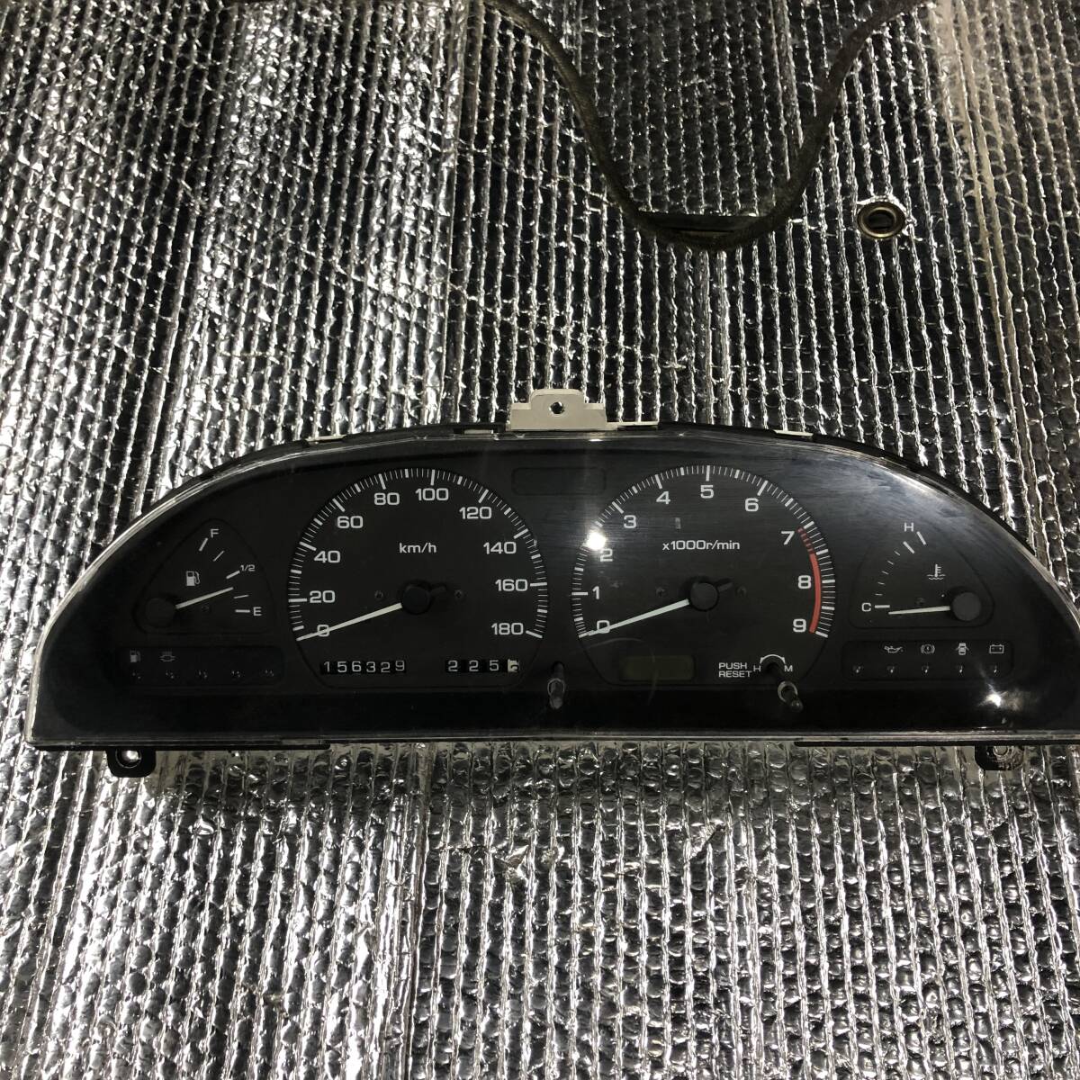 日産 S13 シルビア 180SX 純正 メーター 156,329㎞ SR20 SR20DET 売り切り拍卖