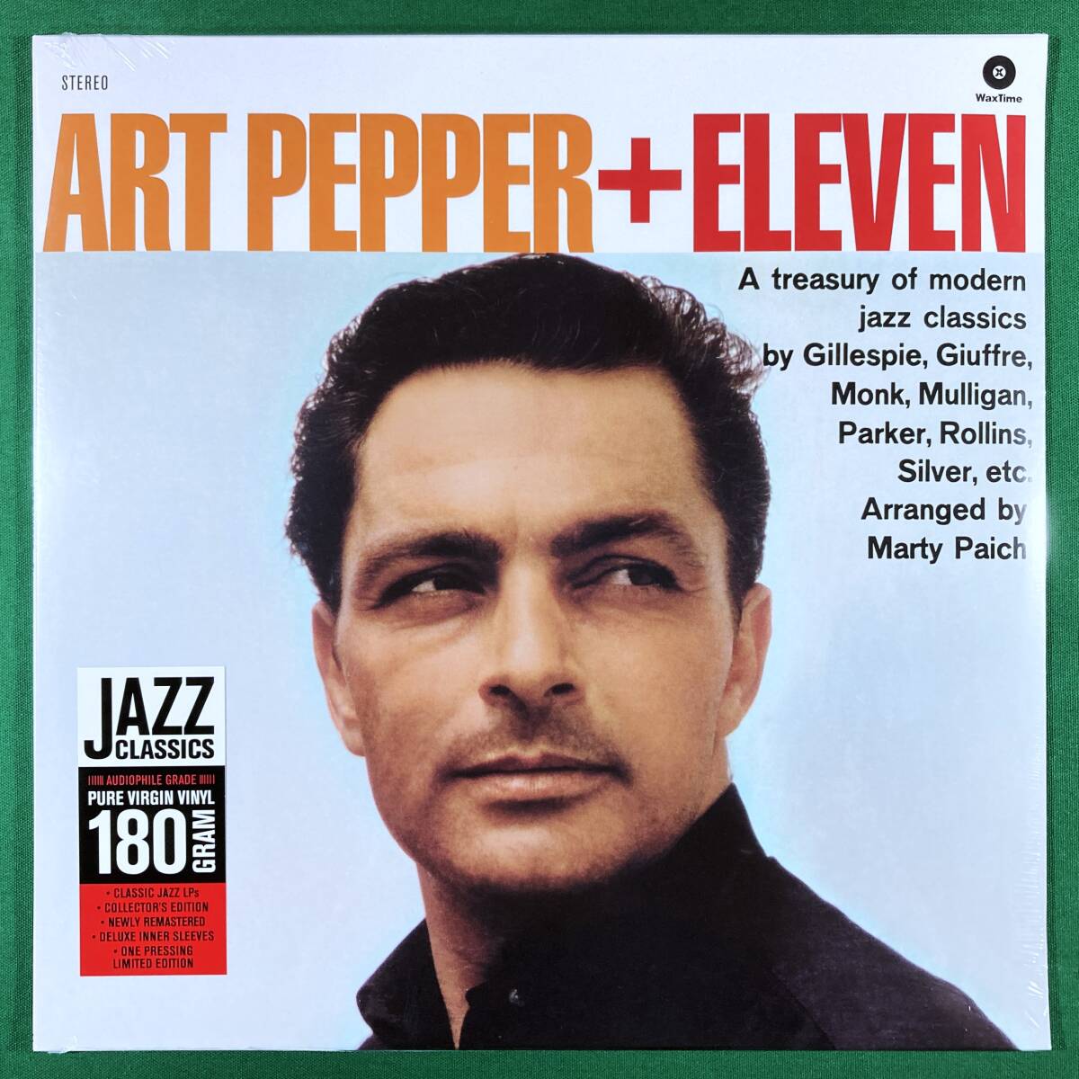 未開封 匿名配送&補償付 アート・ペッパー +イレブン 丁寧な梱包 美品 重量盤 ジャズ レコード Art Pepper +Eleven Plus 1LP Jazz 拍卖