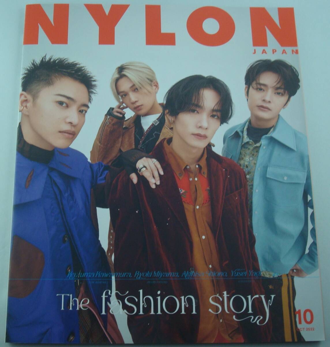 送料無料★NYLON JAPAN 2022年10月号 付録フォトカード付 川村壱馬 三山凌輝 BE:FIRST 塩野瑛久 八木勇征 FANTASTICS 草川拓弥拍卖