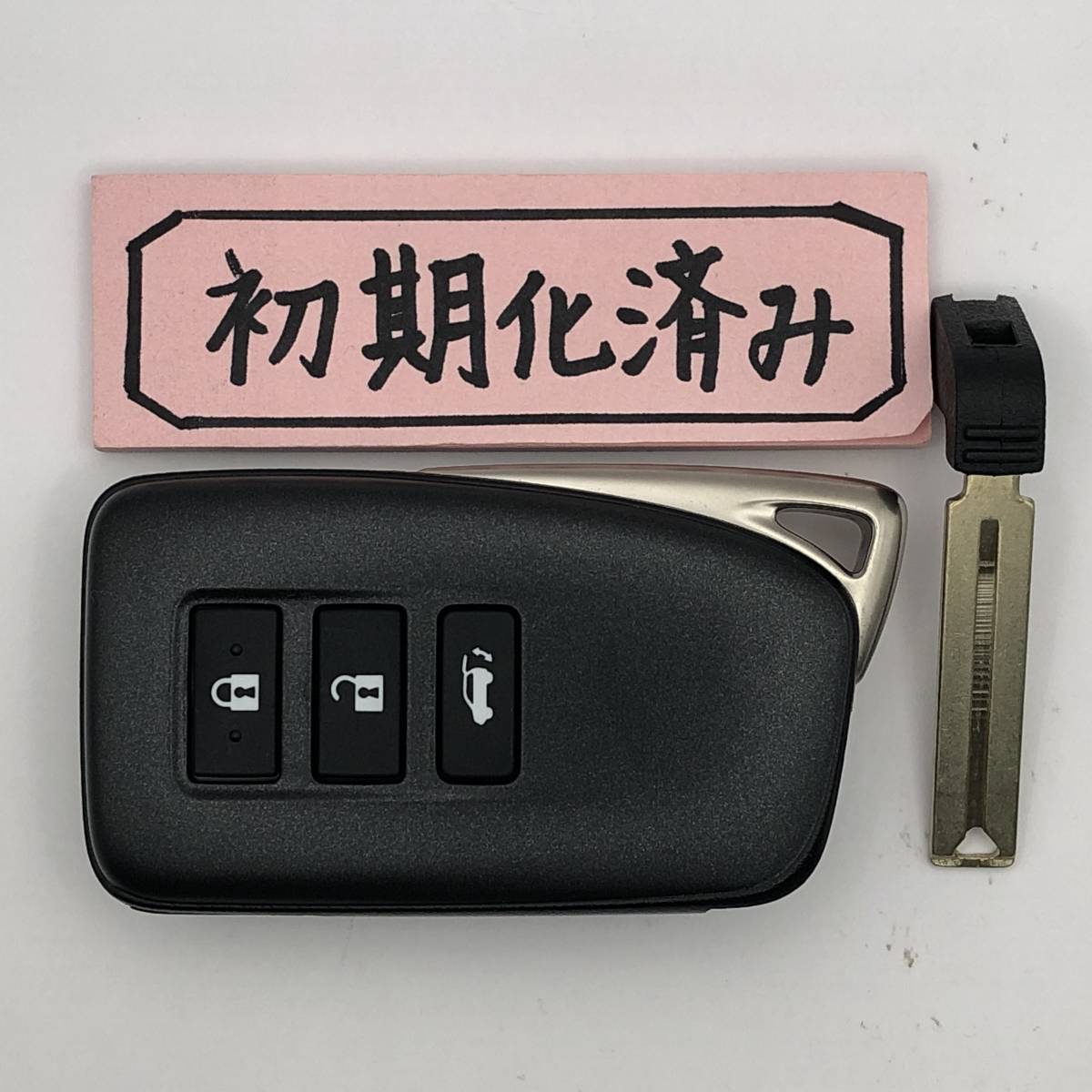 LM128 初期化済 美品 レクサス トヨタ スマートキー ブランクキー RX NX 231451-0010 007-AC0147 14FAD 登録可能拍卖