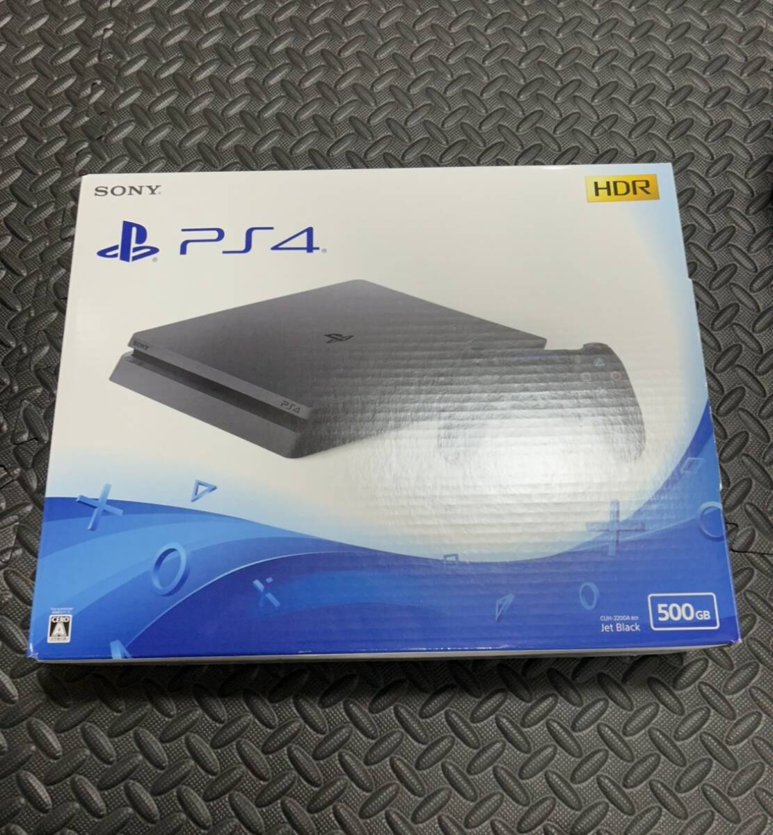 【値上げ・本体は未使用・ほぼ新品】SONY PS4 本体 CUH-2200A B01 ジェット ブラック (コントローラー注意拍卖