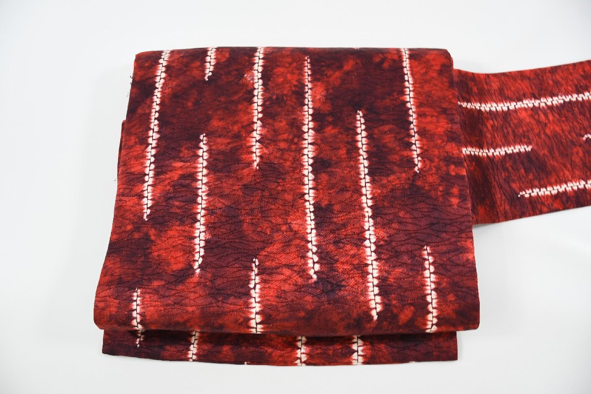 名古屋帯 暈し 帯丈354cm ★着物屋 ne-10477 桜庭呉服店拍卖