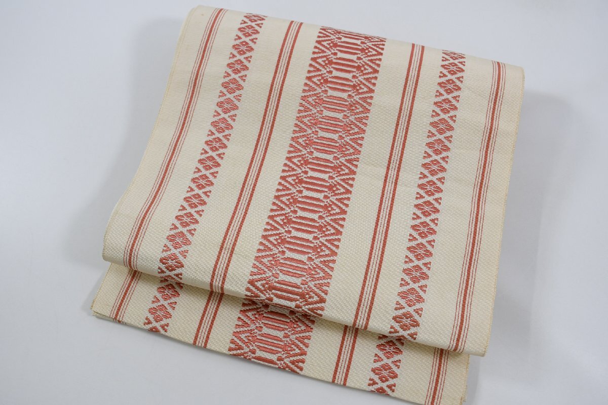 袋名古屋帯 全通 博多織 松葉仕立て 帯丈314cm ★着物屋 ne-10529 桜庭呉服店拍卖