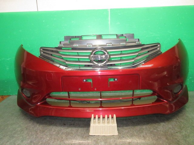 ☆ ニッサン ノート E12-1171・・ 純正 フロントバンパー 62022-3VA1A (G-3-2) ☆拍卖