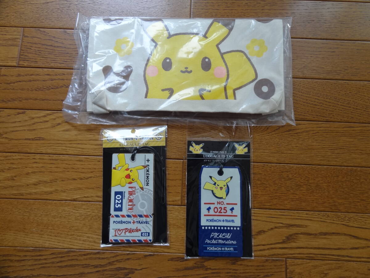 非売品 ピカチュー 3品セット ネームタグ トートバッグ拍卖