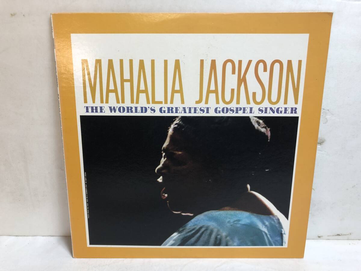 40603S 12inch LP★マヘリア・ジャクソン/MAHALIA JACKSON/THE WORLD'S GREATEST GOSPEL SINGER★20AP 1824拍卖