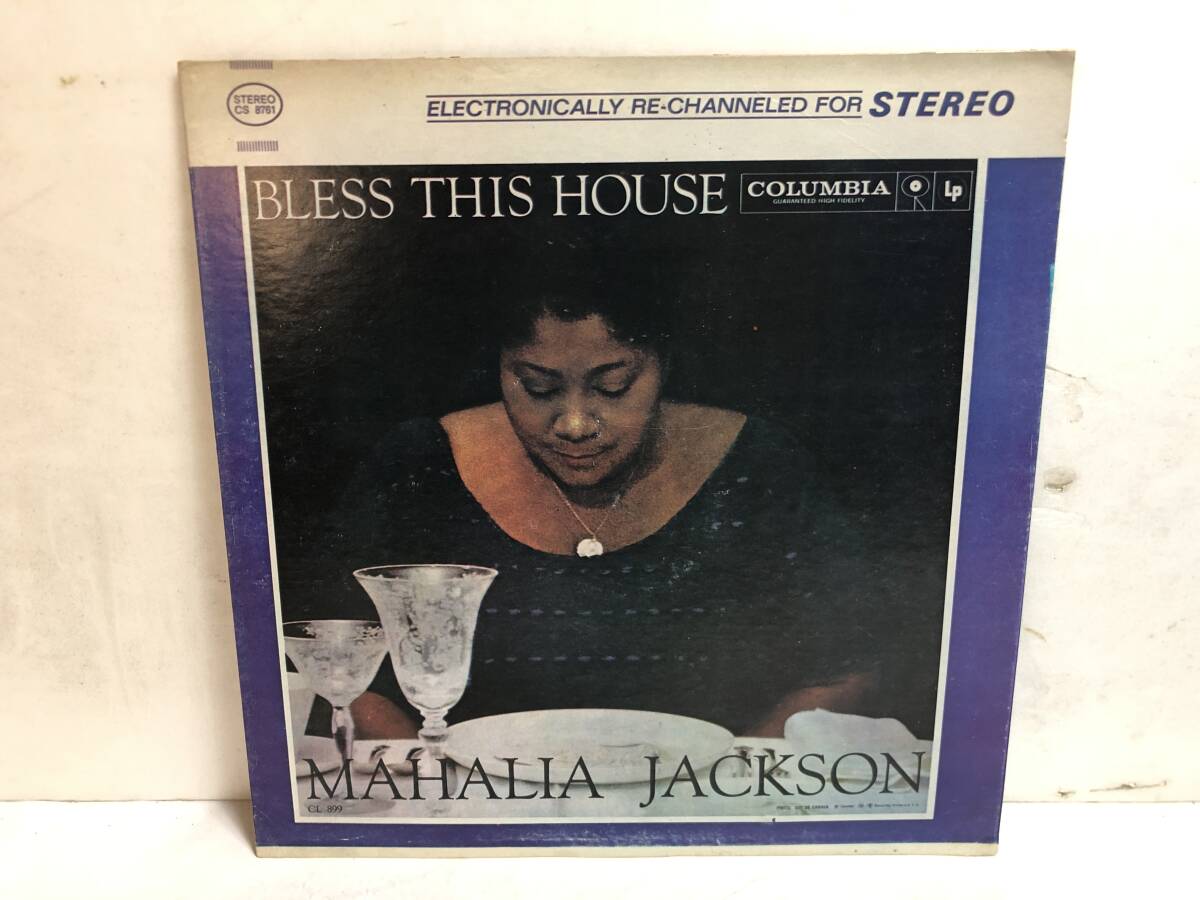 40603S US盤 12inch LP★MAHALIA JACKSON/BLESS THIS HOUSE★CS 8761拍卖