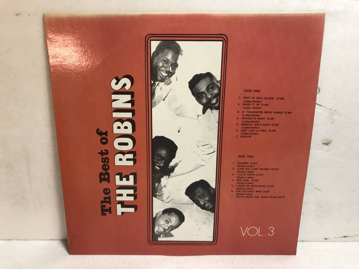 40614S 輸入盤 12inch LP★THE ROBINS/THE BEST OF THE ROBINS VOLUME 3★S-1000拍卖