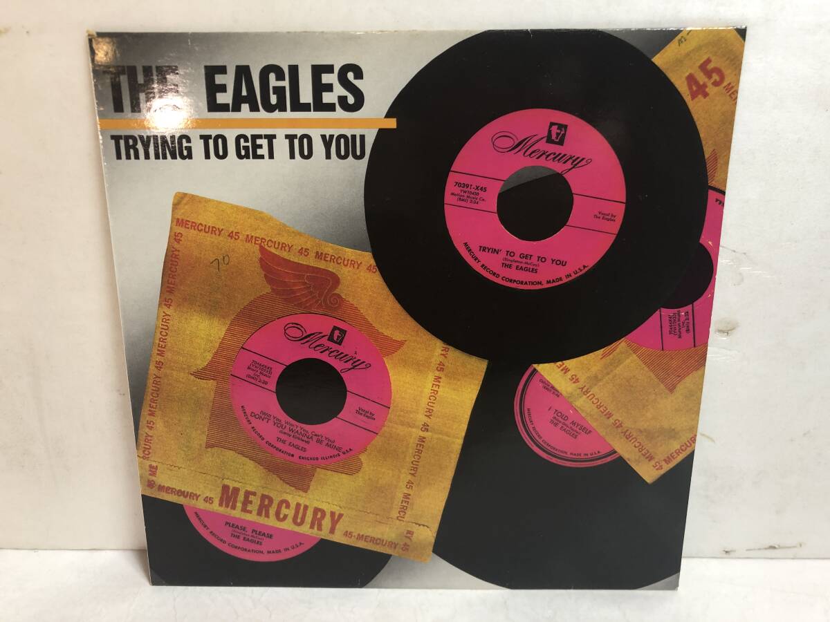 40615S 輸入盤 12inch LP★THE EAGLES/TRYING TO GET TO YOU★BF 15232拍卖