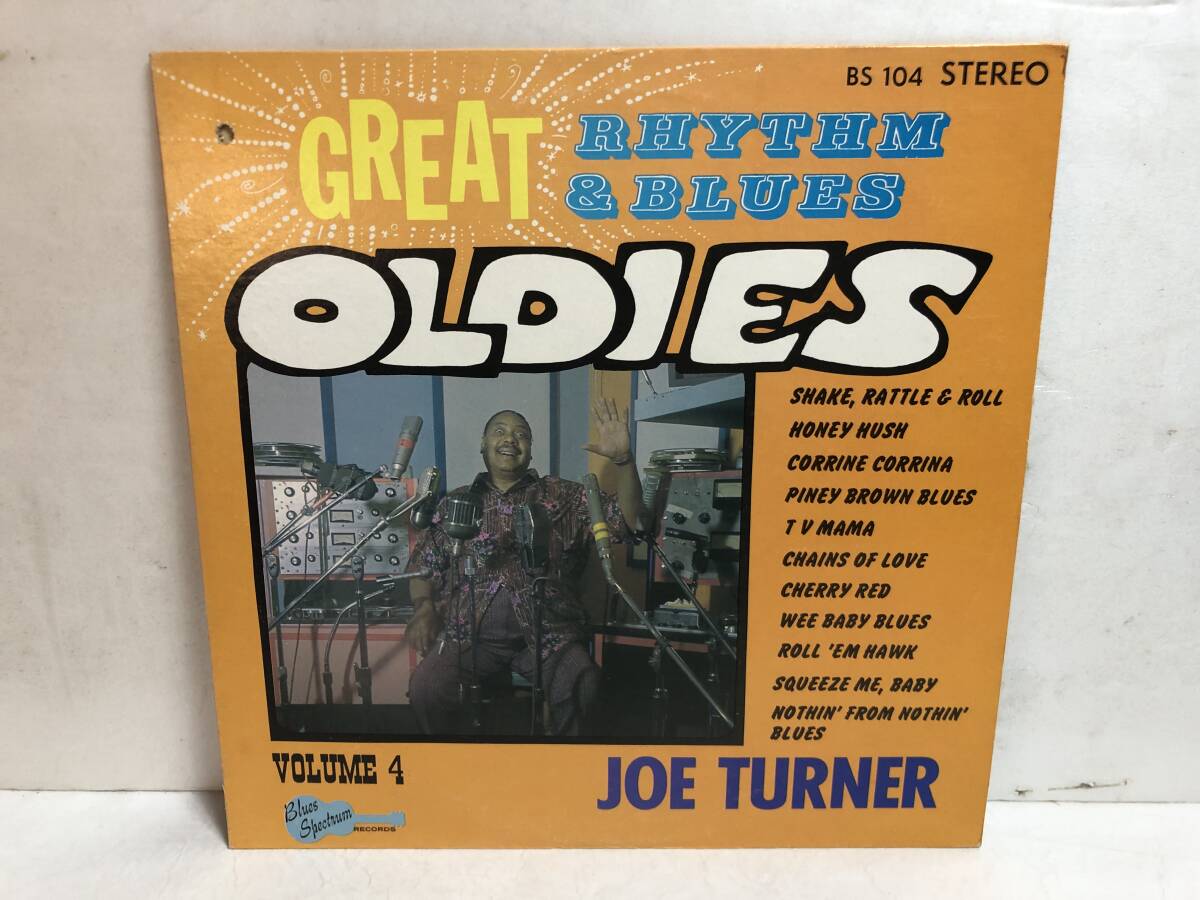 40617S 輸入盤 12inch LP★JOE TURNER/GREAT RHYTHM & BLUES OLDIES★BS 104拍卖