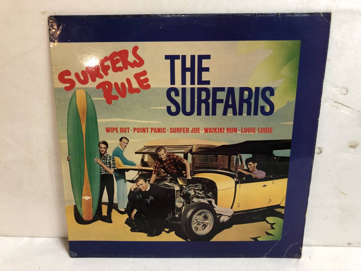 40629S UK盤 12inch LP★THE SURFARIS/SURFERS RULE★MCF 2761拍卖