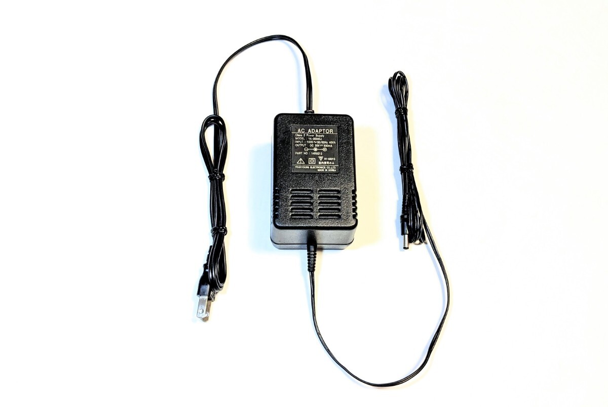 出力確認済み★ブランド: YOUKYOUNG ELECTRONICS 「YK-30083J」 DC30V 830mA トランス式 ACアダプター ※室内使用のみ拍卖