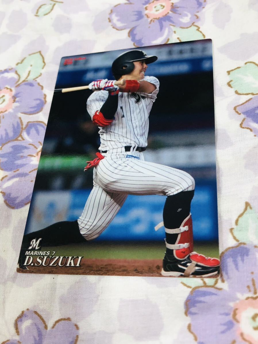 カルビープロ野球チップスカード 千葉ロッテマリーンズ 鈴木大地拍卖