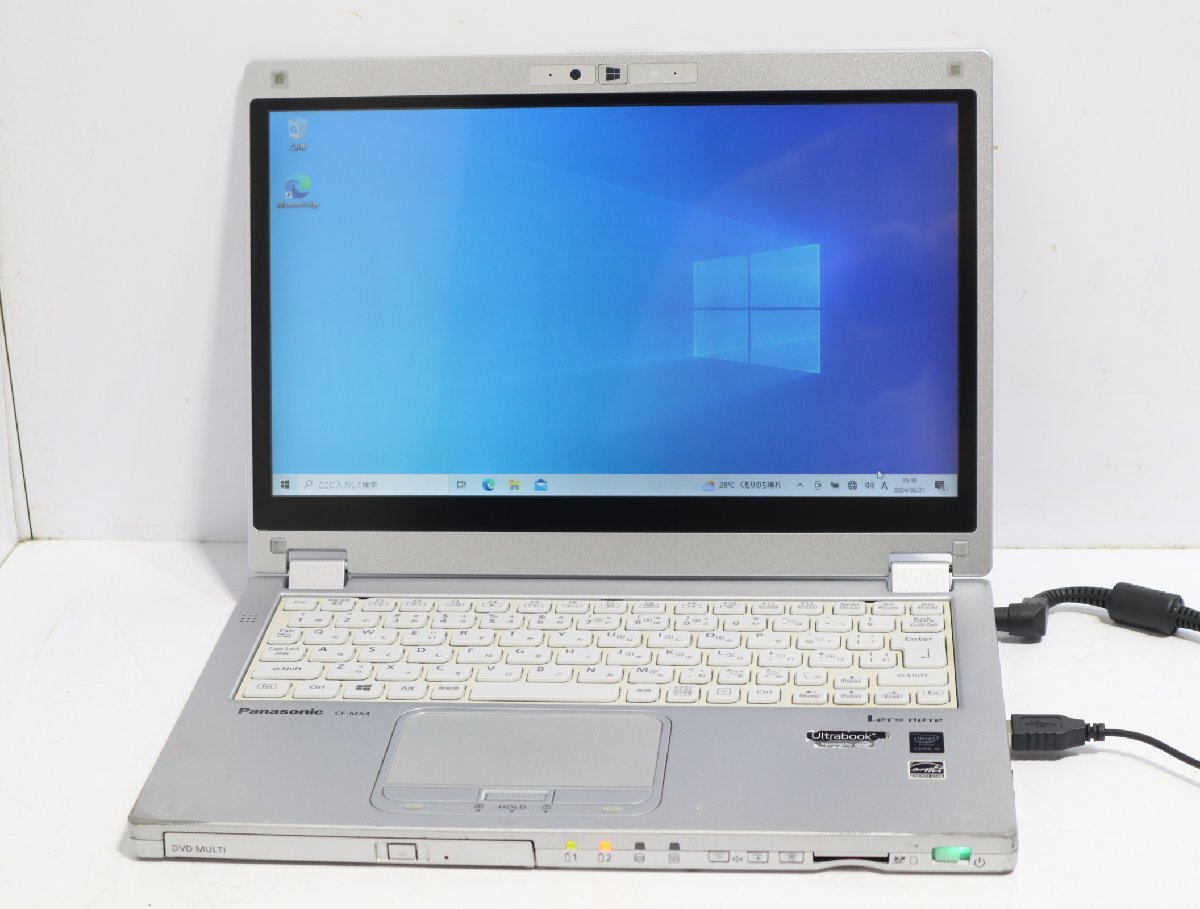 ☆80☆Panasonic Let's note CF-MX4/Core i5-5200U 2.2GHz/メモリ8GB/SSD250GB☆3M-271拍卖