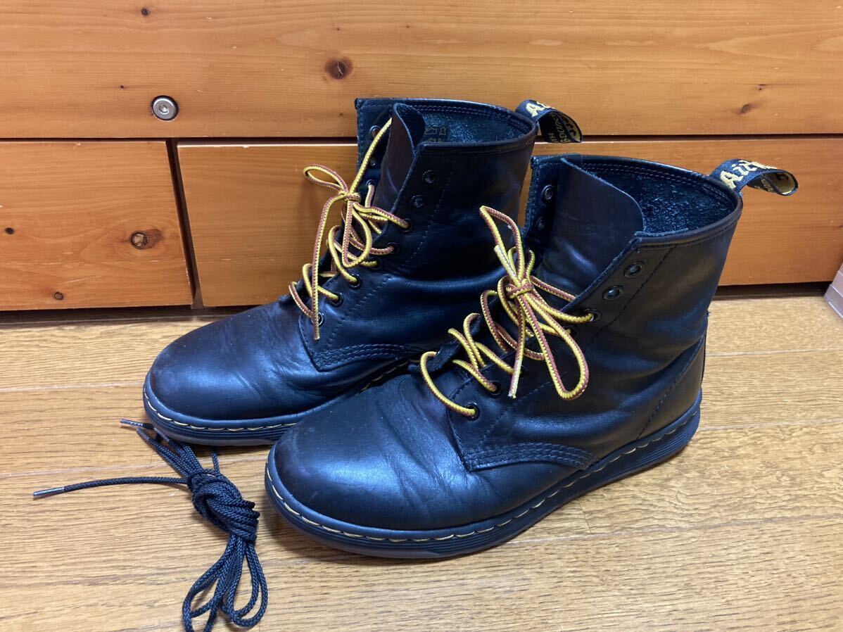 Dr.Martens!黒ソフトレザーブーツ・UK7 25.5cmぐらい ドクター・マーチン拍卖