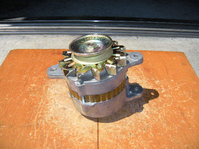 三菱重工、ブルドーザー/フォークリフト用オルタネーター(ダイナモ)リビルト品 AR4012B4、34468-12100拍卖