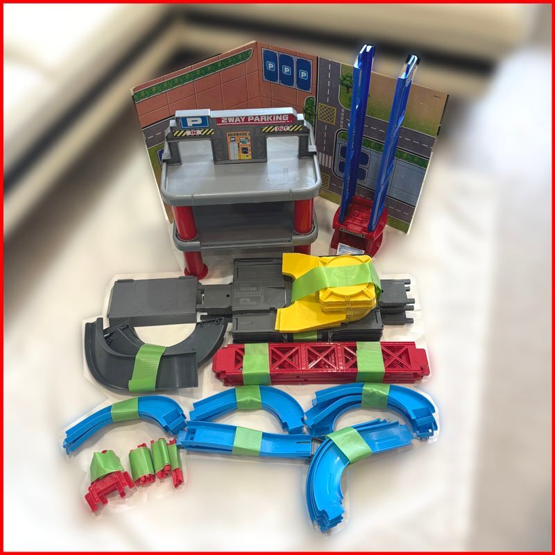 ジャンク●タカラトミー トミカ エレベーターなどまとめて●道路など まとめ売り 玩具 子供用おもちゃ 動作未確認 現状品 中古 札幌拍卖