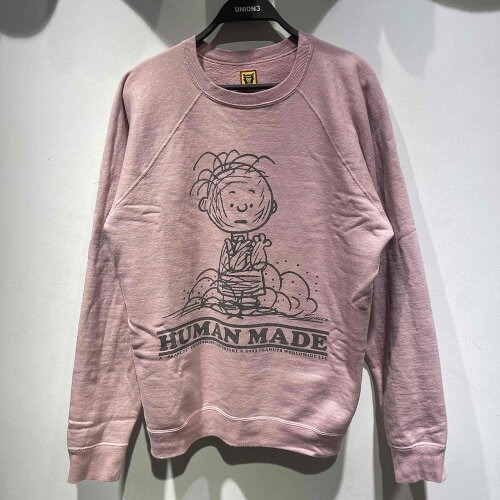 HUMAN MADE 23ss PEANUTS SWEATSHIRT #2 XLサイズ ヒューマンメイド×ピーナッツ チャーリーブラウン スウェット拍卖