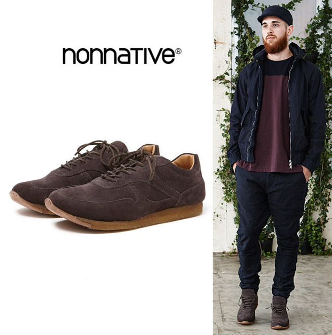 美品 nonnative COACH SHOES COW SUEDE チャコール 27cm スエードシューズ スニーカー レザーシューズ 41拍卖
