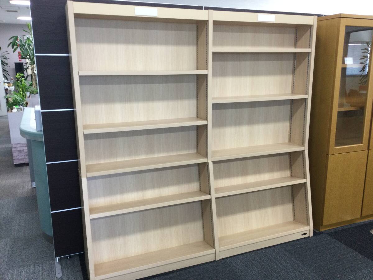 引取歓迎!ブックシェルフ★本棚★オカムラ okamura★W1830×D355×H1795★管番393拍卖
