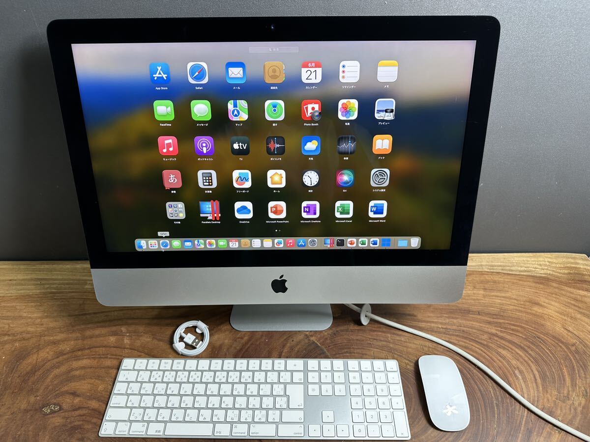 「美品4Kモテル」Apple iMac Retina 4K 21.5inch 2019/CPUi5 3.0GHZ/32GB/SSD512GB/office2024/Windows11/CJ357拍卖