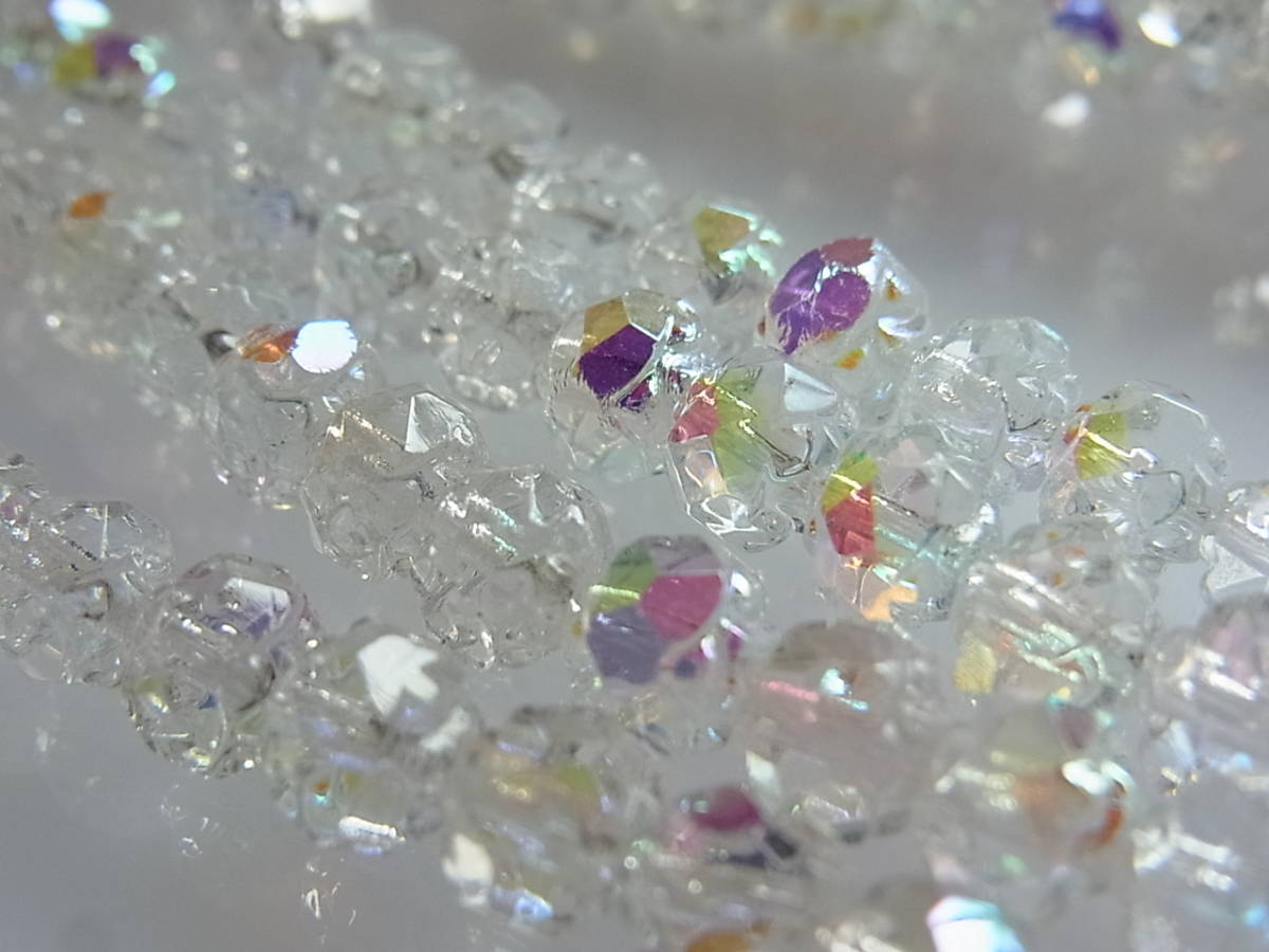 ★ローズバッド 5X6mm 20個★クリスタルAB拍卖