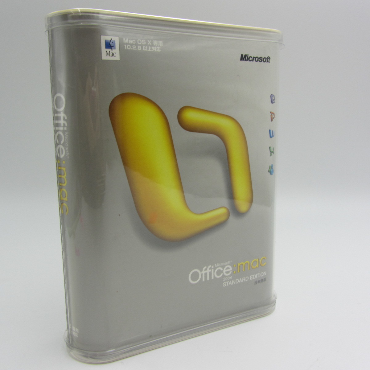NA-050●Microsoft Office 2004 for mac パッケージ版 日本語/ワード/エクセル拍卖