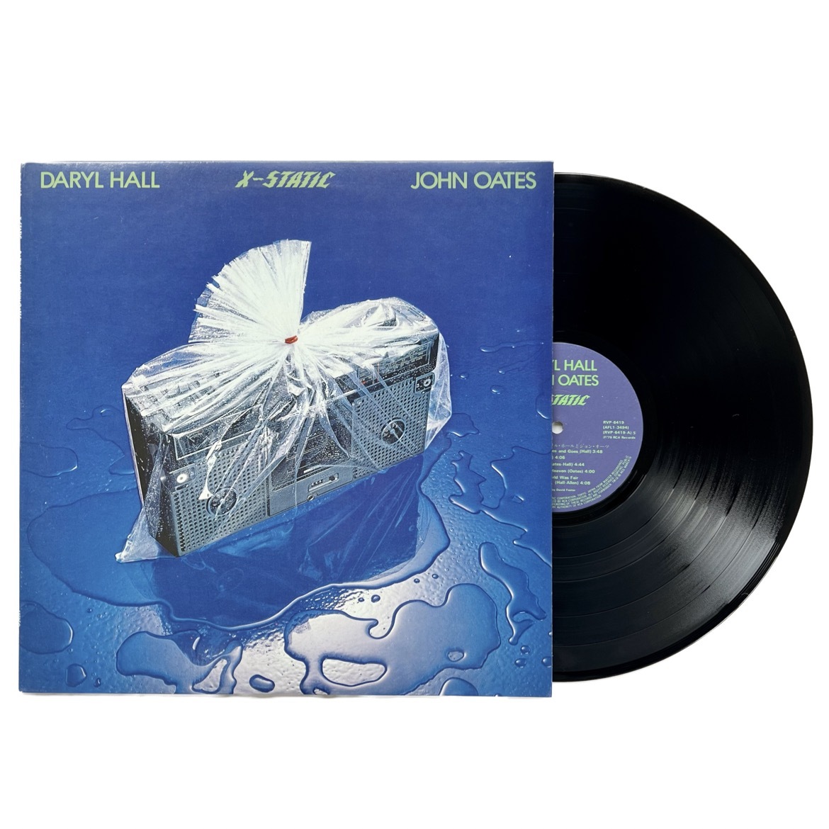 国内盤 LP レコード ホール&オーツ DARYL HOLL&JOHN OATES モダン・ポップ X-STATIC 名曲ウェイト・フォー・ミー収録 1980年代品拍卖