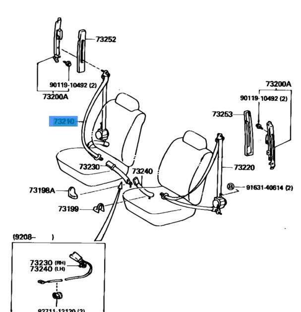 ●新品 未使用 希少●トヨタ純正部品 ランクル80 FZJ80 HDJ81 HZJ81 運転席側 シートベルト フロント アウタベルト ASSY グレイ色拍卖