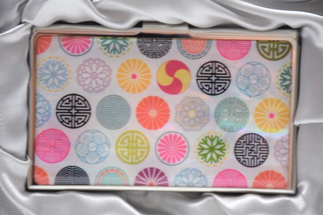 ■韓国 伝統工芸■螺鈿細工 名刺入れ■賦彩■送料無料!■拍卖