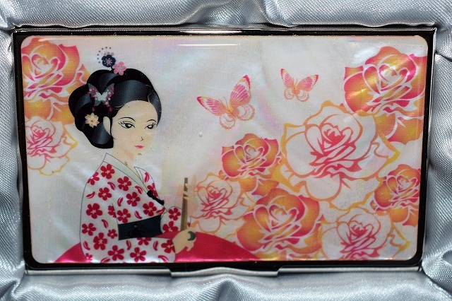 ■韓国 伝統工芸■螺鈿細工 名刺入れ■ファンジニ■送料無料!■拍卖