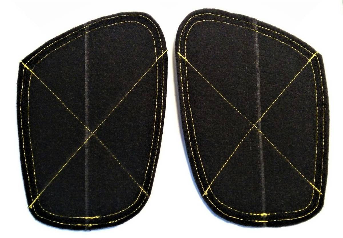 リピーター続出!粘着力抜群! バンクセンサーガード 角型 イエローステッチ 003拍卖