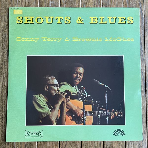ソニー・テリー&ブラウニー・マギー◆SONNY TERRY & BROWNIE McGHEE - SHOUTS & BLUES フランス盤拍卖