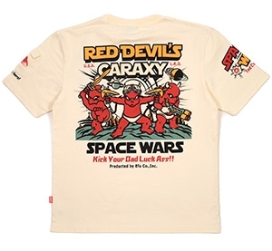 テッドマン/Tシャツ/白/M/tdss-499/エフ商会/カミナリモータース拍卖