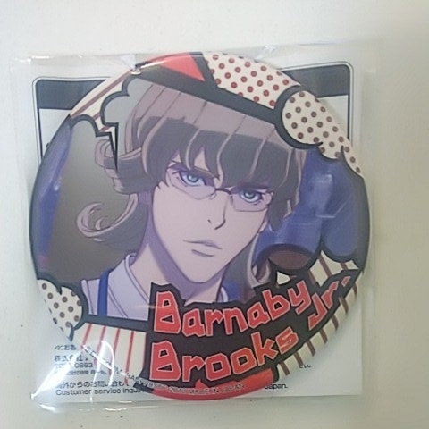 TIGER&BUNNY バーナビー・ブルックスJr 缶バッジ拍卖