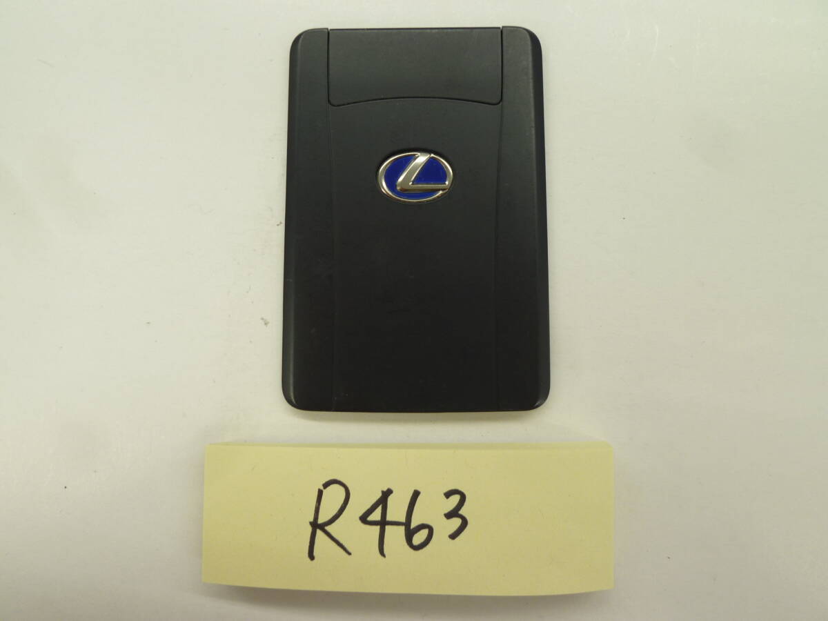 『R463』レクサス LEXUS LS600H スマートキー カードキー 令和2年式【GVF50】14CAM【動作確認済】拍卖