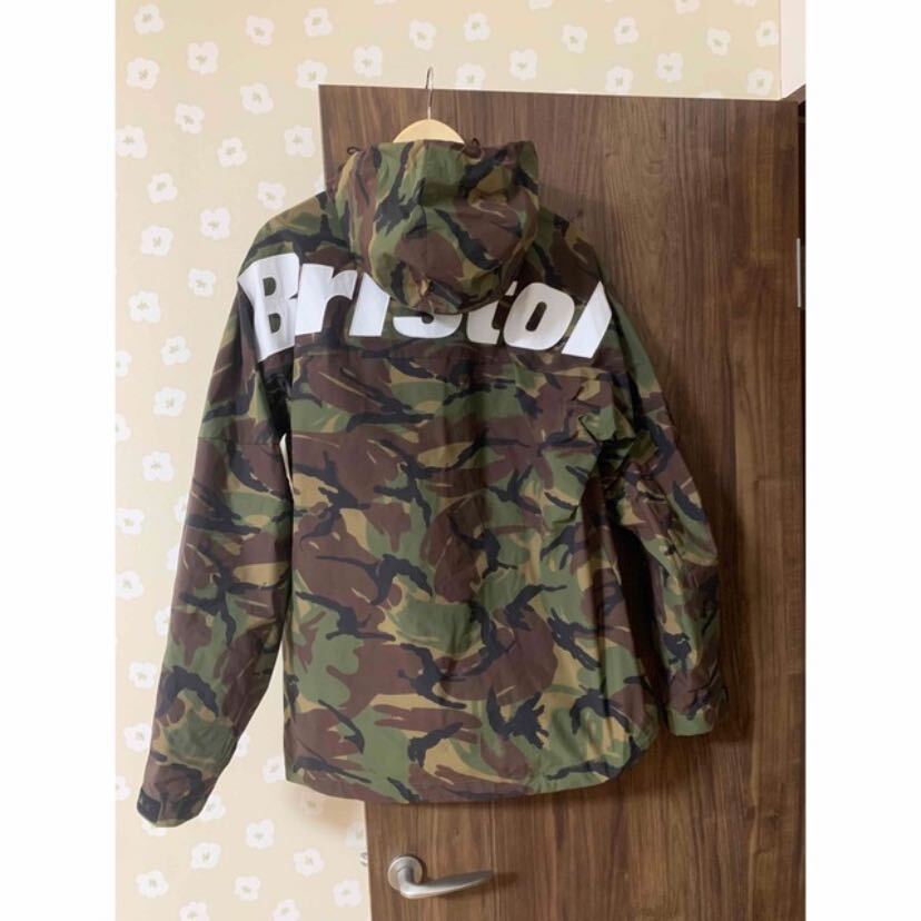XL!FCRB カモフラ ビッグロゴ ソフ ブリストル ジャケット シュプ好きに拍卖