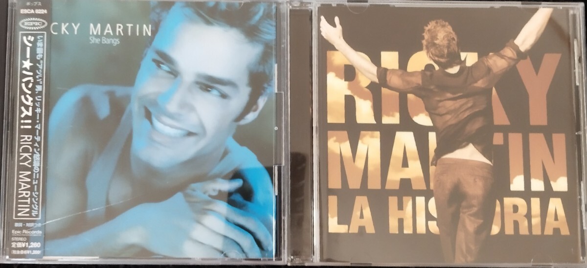 ♪非売品セット プロモ用 リッキー・マーティン RICKY MARTIN/LA HISTORIA/SHE BANGS/シー★バングス/Livin La Vida Loca/MARIA/見本品 拍卖