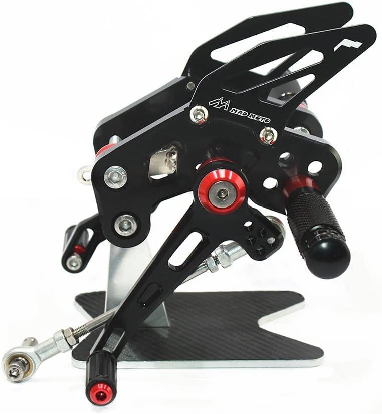 数量限定特価 カワサキ Z125 pro 2016~2022 バックステップ 4ポジション調整 Z125PRO ブラック拍卖