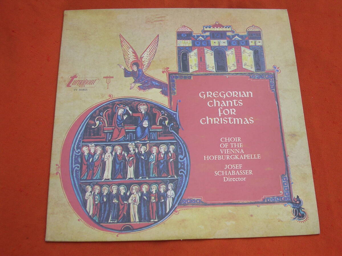 LP・US☆ヨーゼフ・シャバッサー / グレゴリオ聖歌 クリスマス拍卖
