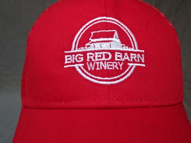 激レア USA購入 アメリカ企業モノ ペンシルベニア州 ワイナリー会社【BIG RED BARN WINERY】ロゴ刺繍入り メッシュキャップ 中古良品拍卖