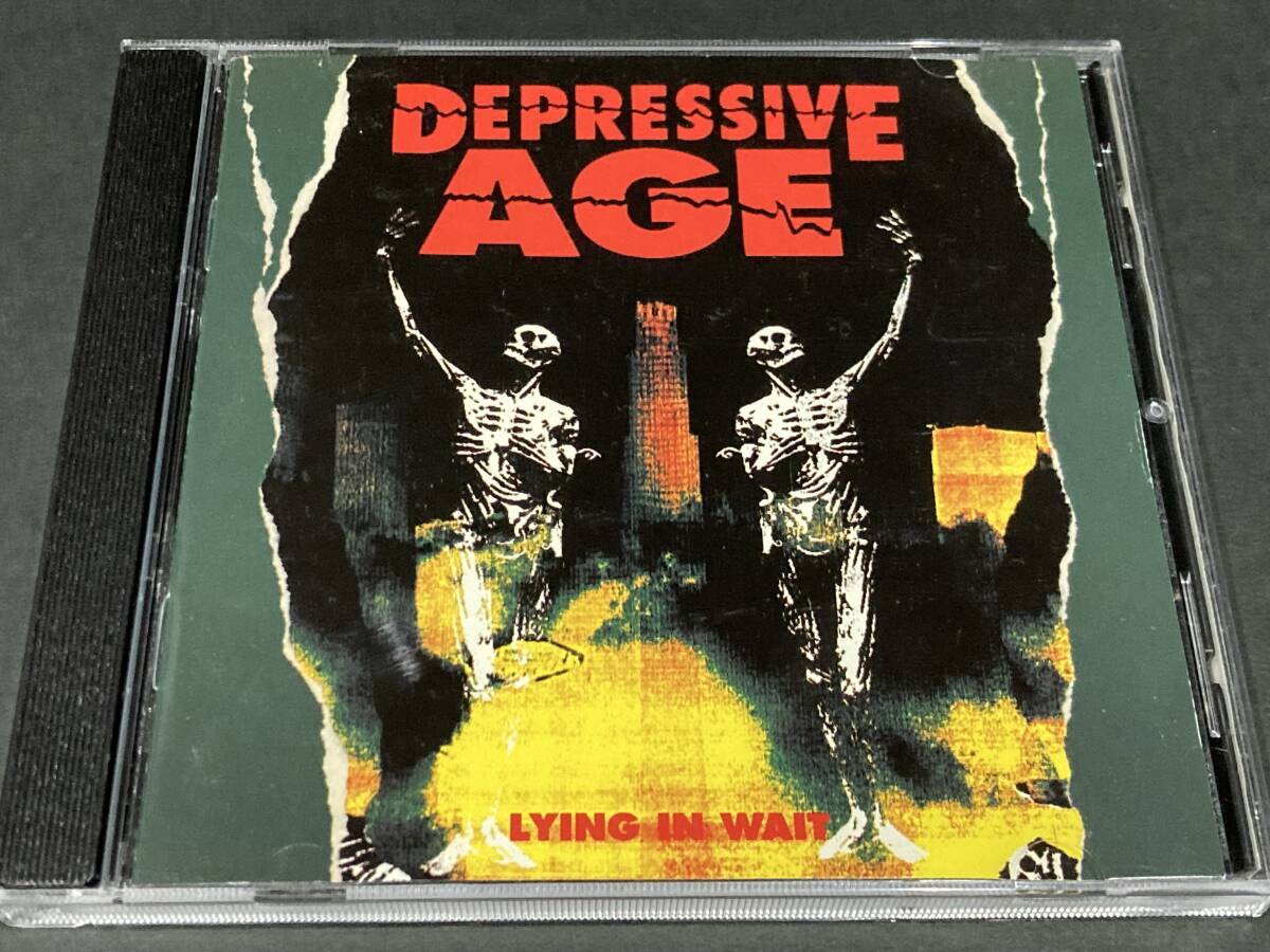 ジャーマン・スラッシュ Depressive Age / Lying In Wait 輸入盤CD プログレッシヴ・メランコリック・スラッシュメタル拍卖