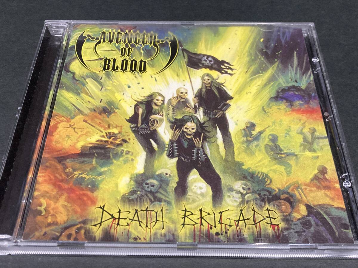 アメリカ産スラッシュメタル Avenger of Blood / Death Brigade 輸入盤CD KREATORタイプ拍卖