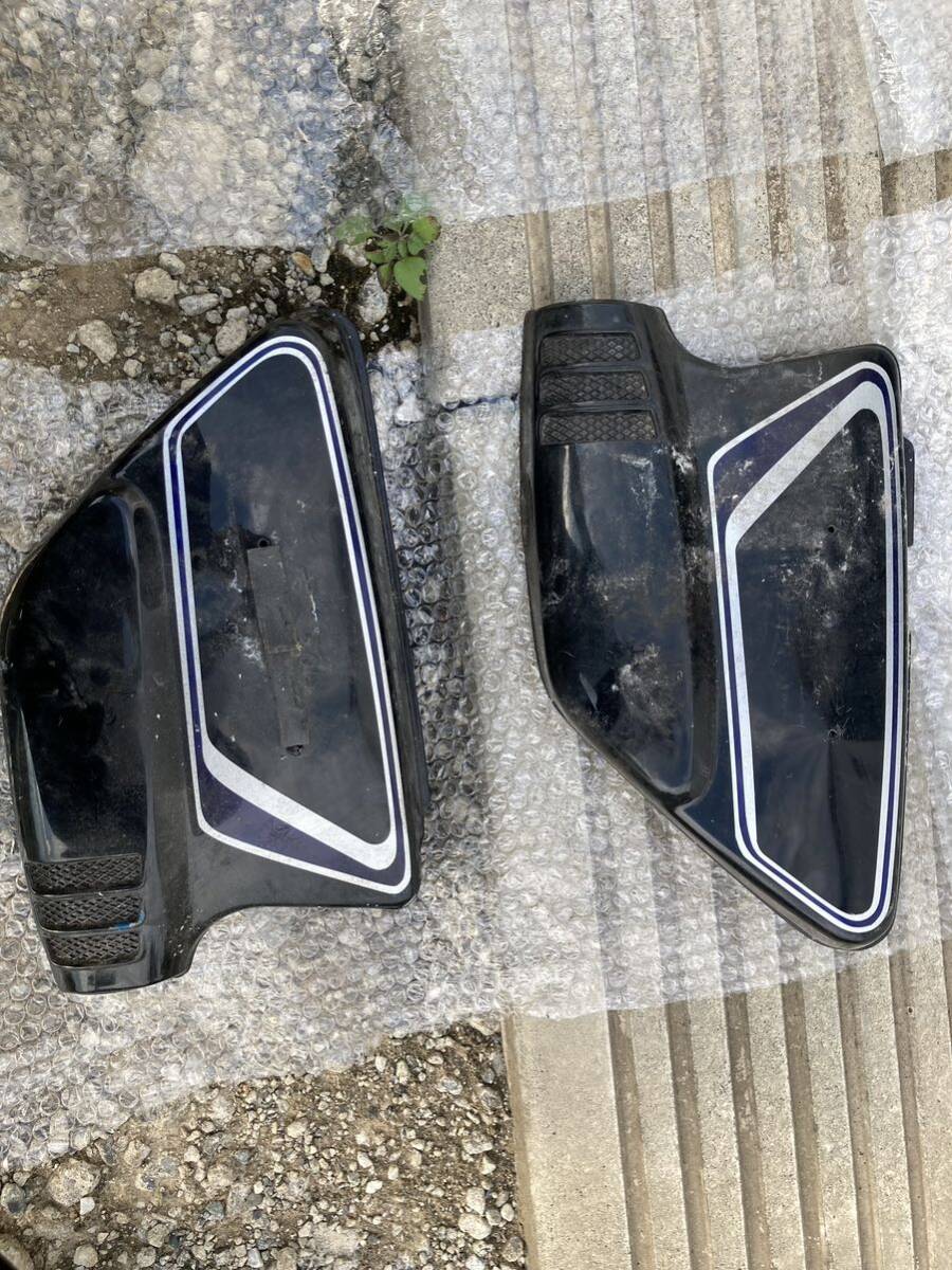 gt380 初期サイドカバー 左右セット 検】当時スズキ純正拍卖
