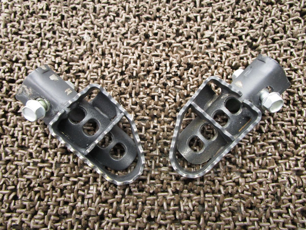 アプリリア RX125 メインステップ 左右 ●P93!KX アプリリア 【 M545M 】 aprilia インジェクション 動画有拍卖