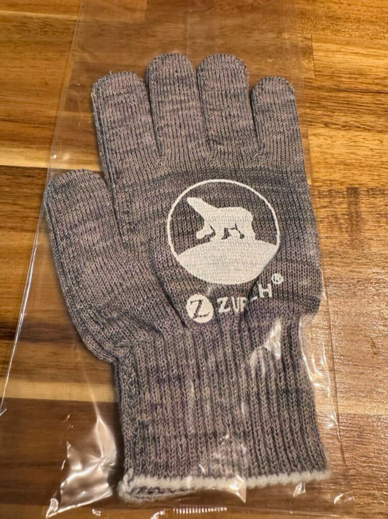 Zurich チューリッヒ エコ手袋 MIXカラー グレー拍卖